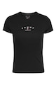 Tommy Jeans Kerek nyakú pamuttartalmú póló logóval női
