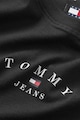 Tommy Jeans Тениска с памук с овално деколте Жени