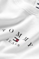 Tommy Jeans Тениска с памук с овално деколте Жени