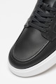 CALVIN KLEIN Bőrsneaker dombornyomott logóval férfi