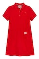 Tommy Hilfiger Rochie polo cu buzunare aplicate Fete