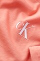 CALVIN KLEIN Kerek nyakú organikuspamut póló logóval Lány