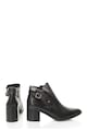 Pepe Jeans London Botine negre din piele Cooper Jil Femei