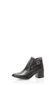 Pepe Jeans London Botine negre din piele Cooper Jil Femei