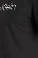 CALVIN KLEIN Памучна тениска с овално деколте и лого Мъже