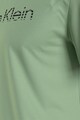 CALVIN KLEIN Памучна тениска с овално деколте и лого Мъже