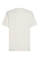 CALVIN KLEIN Тениска от органичен памук с овално деколте Жени