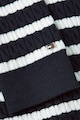 Tommy Hilfiger Csavart kötésmintás csíkos pulóver női