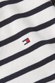 Tommy Hilfiger Tricou slim fit cu decolteu in V Femei