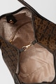 U.S. Polo Assn. Geanta de piele ecologica cu bareta de umar si model monograma Femei