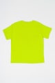 United Colors of Benetton Памучна тениска с овално деколте Момчета