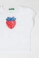 United Colors of Benetton Тениска с плодова шарка Момичета