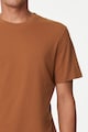 Marks & Spencer Памучна тениска с овално деколте Мъже
