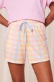 Triumph Kockás pamut pizsama-rövidnadrág női