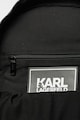 Karl Lagerfeld Egyszínű hátizsák cipzáros zsebekkel férfi