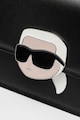 Karl Lagerfeld Geanta crossbody de piele cu bareta lant Femei