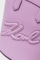 Karl Lagerfeld Кожена чанта Signature с релефно лого Жени