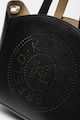 Karl Lagerfeld Кожена шопинг чанта K/Circle с лого от перфорации Жени