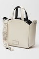 Karl Lagerfeld Кожена шопинг чанта Circle с лого от перфорации Жени