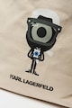 Karl Lagerfeld Shopper fazonú mintás táska kifordítható dizájnnal női