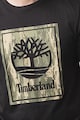 Timberland Póló terepmintás logóval férfi