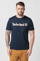 Timberland Тениска Camo Linear с овално деколте и лого Мъже