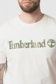 Timberland Тениска Camo Linear с овално деколте и лого Мъже