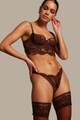 Hunkemoller Sutien longline de dantela Femei