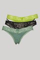 Hunkemoller Set de chiloti tanga - 3 perechi Femei