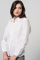 Stefanel Слим риза от памук Жени
