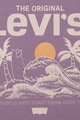 Levi's Tricou cu decolteu la baza gatului si imprimeu Baieti