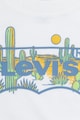 Levi's Тениска от органичен памук с лого Момчета