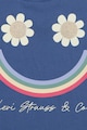 Levi's Set de pantaloni scurti si tricou cu imprimeu floral Fete