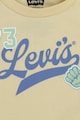 Levi's Set de pantaloni de trening, tricou si jacheta college din amestec de bumbac Baieti