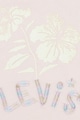 Levi's Памучна тениска с лого Момичета