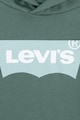 Levi's Kapucnis pulóver kenguruzsebbel és logómintával Fiú