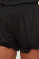 Trendyol Pamut pizsama-rövidnadrág fodrokkal női