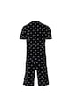Lacoste Pijama cu pantaloni scurti si imprimeu Minicroc Barbati