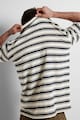 Selected Homme Tricou de bumbac organic cu dungi Barbati