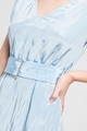 ARMANI EXCHANGE V-nyakú bővülő fazonú miniruha női