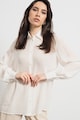 ARMANI EXCHANGE Egyszínű ing klasszikus gallérral női