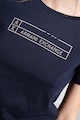 ARMANI EXCHANGE Тениска с овално деколте и лого Жени