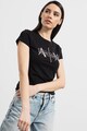 ARMANI EXCHANGE Tricou din bumbac cu imprimeu logo Femei