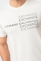 ARMANI EXCHANGE Kerek nyakú logós póló férfi