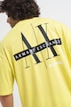 ARMANI EXCHANGE Памучна тениска с лого на гърба Мъже