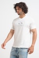 ARMANI EXCHANGE Памучна тениска с шпиц Мъже