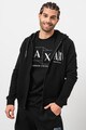 ARMANI EXCHANGE Hanorac din amestec de bumbac cu logo brodat Barbati