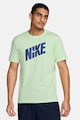 Nike Tricou cu imprimeu logo si tehnologie Dri-FIT pentru antrenament Barbati