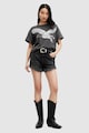 AllSaints Tricou din bumbac organic cu imprimeu grafic Flite Briar Femei