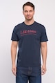 Lee Cooper Tricou cu decolteu la baza gatului si logo Barbati